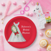 の結婚ブライダルシャワー紙プレート ペーパープレート (パーティー)