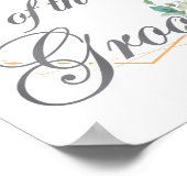 の結婚ブライダルシャワー花嫁ママママママママママザグロー ポスター (角)