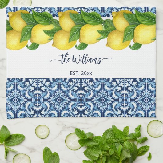 の結婚ブライダルシャワー記念ギフトカスタム キッチンタオル (折り畳み)