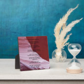 の結婚プラッ賛美クアパ感じッチの雨 フォトプラーク (インサイチュ)