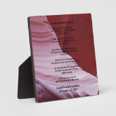 の結婚プラッ賛美クアパ感じッチの雨 フォトプラーク (正面)