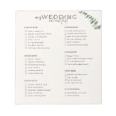 の結婚プランナー ノートパッド (正面)