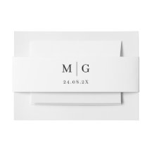 の結婚ベリーバンドシンプルテンプレートミニマル