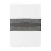 の結婚ベリーバンドスチームパンクの結婚ハートコグ 招待状ベリーバンド (裏面例)