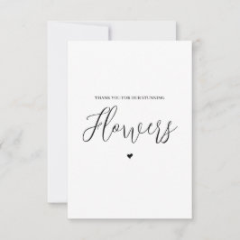 の結婚ベンダサンキューカード – フローリスト サンキューカード