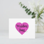 の結婚ホスト ポストカード (スタンド正面)