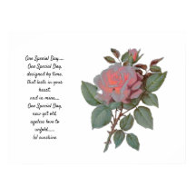 の結婚ポスター1日の詩