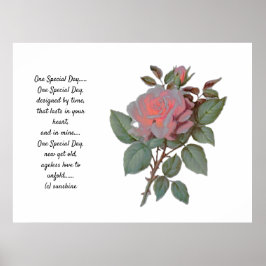 の結婚ポスター1日の詩 ポスター