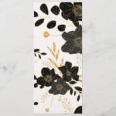 の結婚メニューカード メニュー (裏面)