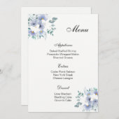 の結婚メニューカード メニュー (正面/裏面)