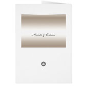 の結婚メニューシルバー (裏面)