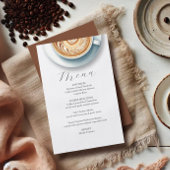 の結婚メニュー愛は予算を醸造している チラシ