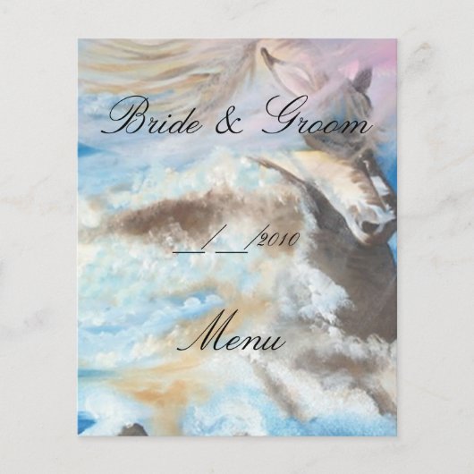 の結婚メニュー (正面)