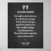 の結婚メモリアルチョーク黒板効親愛果 ポスター (正面)