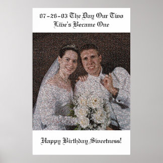 の結婚モザイク ポスター