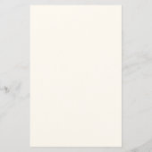 の結婚モノグラムカスタマイズリハーサルディナーメニュー (裏面)