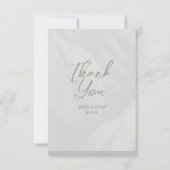 の結婚モノグラムサンキューカード サンキューカード (正面)