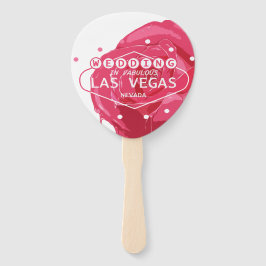 の結婚ラスベガスのファン集 ハンドファン