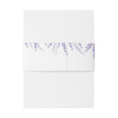 の結婚ラベンダーカラーのベリーバンド 招待状ベリーバンド (裏面例)