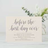 の結婚リハーサルのディナー最高のは 招待状 (スタンド正面)