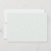 の結婚リハーサル |グレーの玉緑植物園 招待状 (裏面)