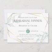 の結婚リハーサル |グレーの玉緑植物園 招待状 (正面)