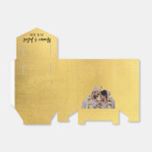 の結婚リボン付きカスタムの優先箱 フェイバーボックス (折り畳みなし)