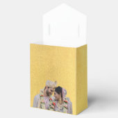 の結婚リボン付きカスタムの優先箱 フェイバーボックス (オープン)