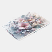 の結婚リングや輪と花 ゲストブック (コーナー)