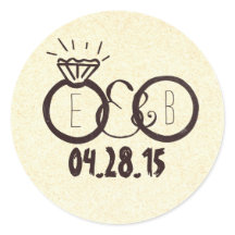 の結婚リングや輪手書き