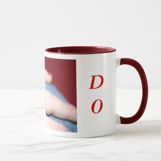 の結婚リングや輪I Do Mag – カスタマイズ可能 マグカップ (右)