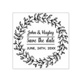 の結婚リース、日付を保存。 ラバースタンプ (インプリント)