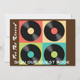 の結婚レコード 招待状