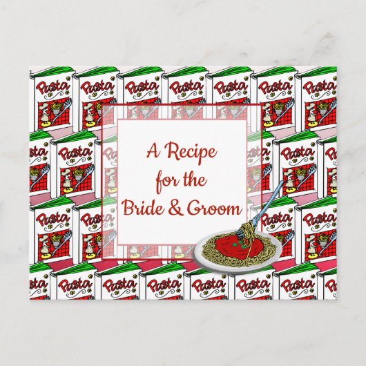 の結婚レシピ ポストカード (正面)