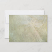 の結婚レース抽象芸術 出欠カード (裏面)