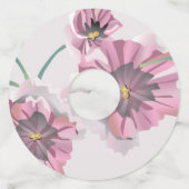 の結婚ワイングラスラベル ワイングラスタグ (裏面)