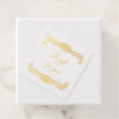 の結婚ヴィンテージスクロールフレームファンシーに感謝 フェイバータグ (箱)