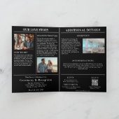 の結婚一花雑誌 招待状 (内部)