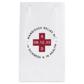 の結婚二日酔いレリーフ、 浮き彫りキット スモールペーパーバッグ (正面)