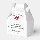 の結婚二日酔い回復キット フェイバーボックス (裏面サイド)