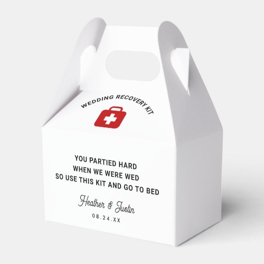 の結婚二日酔い回復キット フェイバーボックス (裏面サイド)