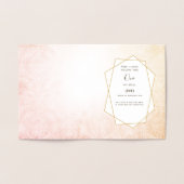 の結婚二賛美つが一つになる 箔カード (内部)