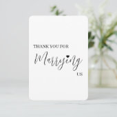 の結婚仕入先サンキューカード – 役員 サンキューカード (スタンド正面)