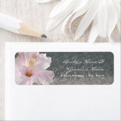 の結婚住所 シール – 熱帯ビーチ目的地 (インサイチュ)