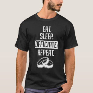 の結婚公式な食べインターネット叙任Min Tシャツ