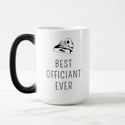 の結婚公式ギフトは結婚に感謝 モーフィングマグカップ (左)