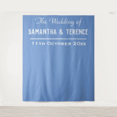 の結婚写真の背景のつる壁 タペストリー (正面)