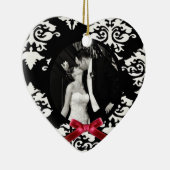 の結婚写真オーナメント セラミックオーナメント (右)