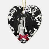 の結婚写真オーナメント セラミックオーナメント (左)