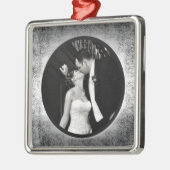 の結婚写真オーナメント メタルオーナメント (左)